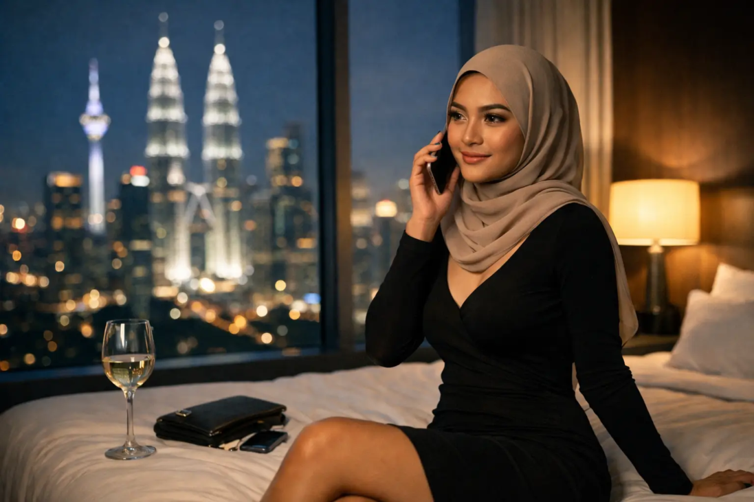 Hijab Call Girl in KL: Private Booking